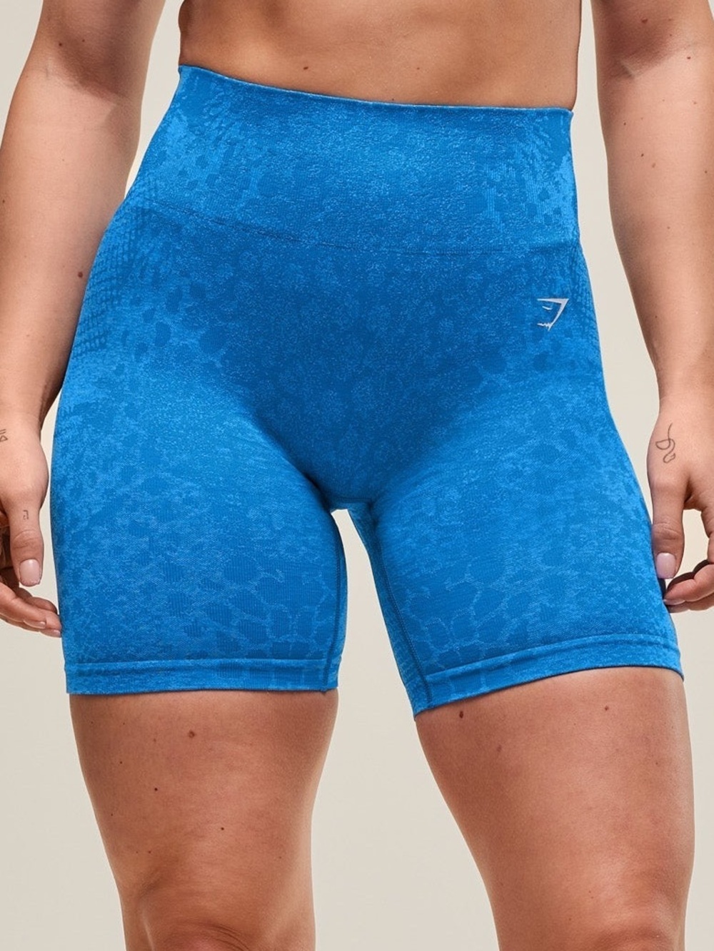 Gymshark barbell blue adapt animal x Whitney seamless shorts!